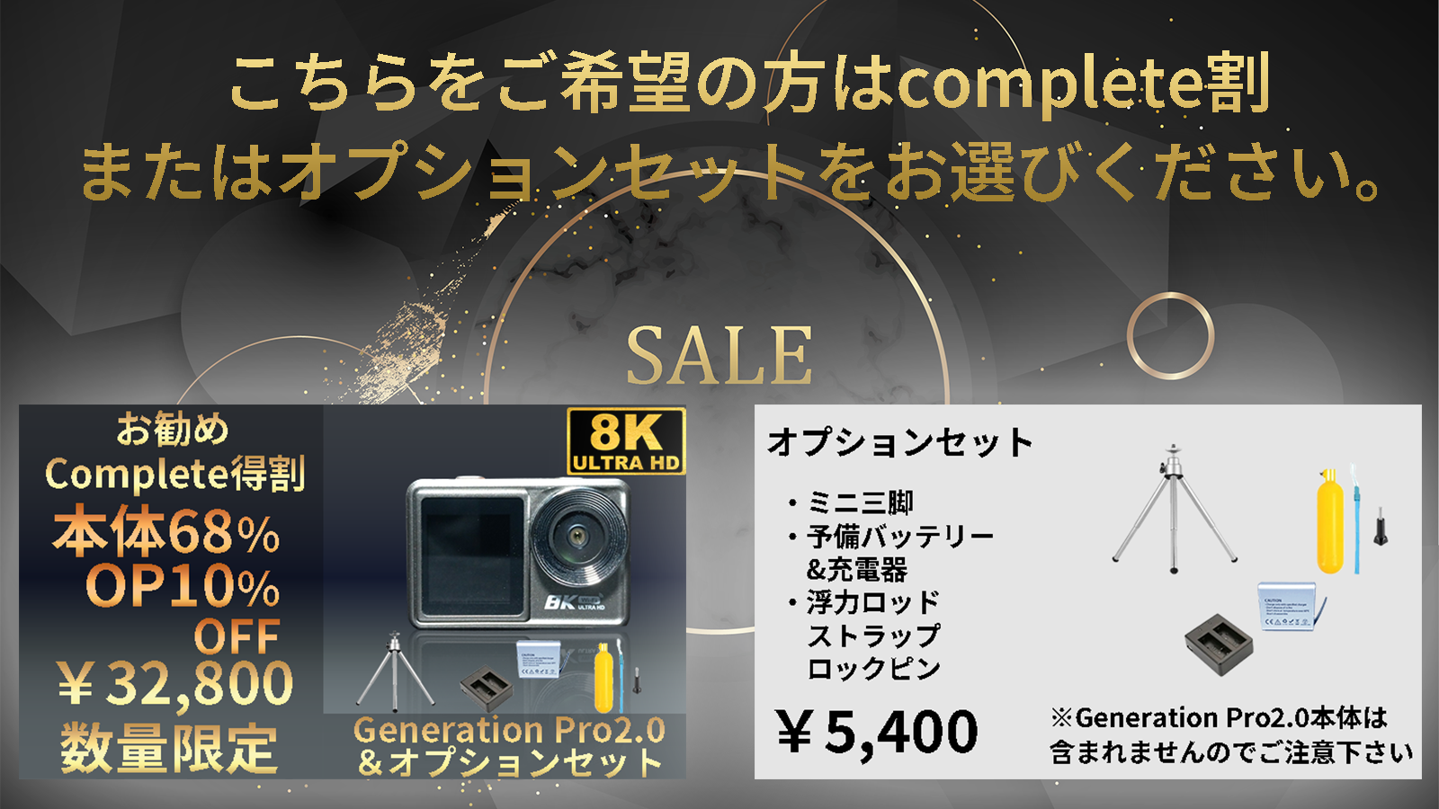 SONYの技術が詰まったアクションカメラ。限界突破の衝撃割引&高  